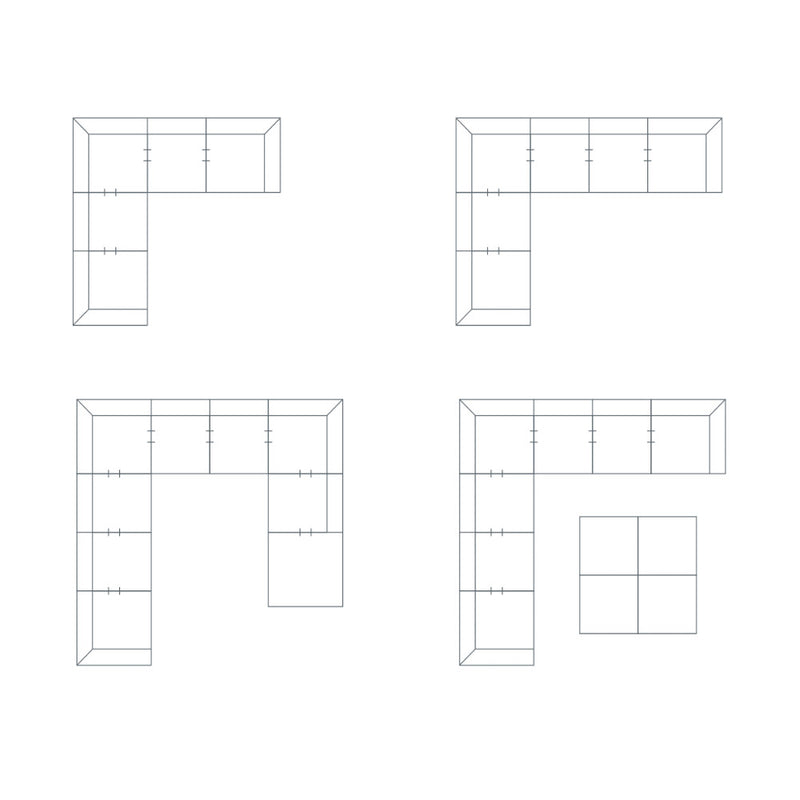 Hennessy Modular Sofa - Single Arm L/H