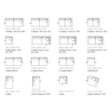 Shona Modular Sofa - Chaise