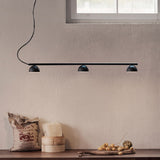 Blush Rail 3lt Pendant Light