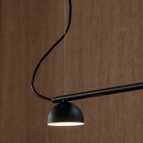Blush Rail 3lt Pendant Light