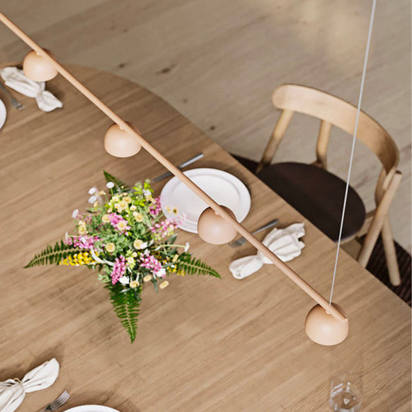 Blush Rail 5lt Pendant Light