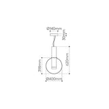 Phenomena Small Pendant Light