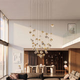Pyrite Pendant Light