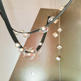 Pyrite Pendant Light