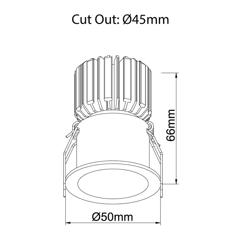 Sola Multi Downlight - Mini Round Recessed