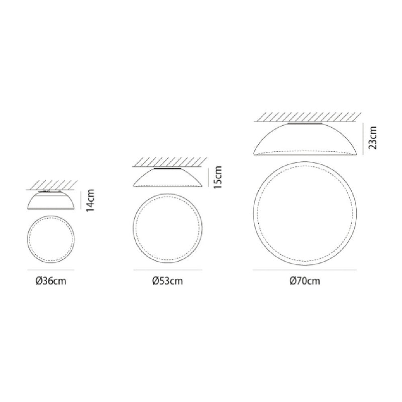 Infinita Ceiling Wall Light