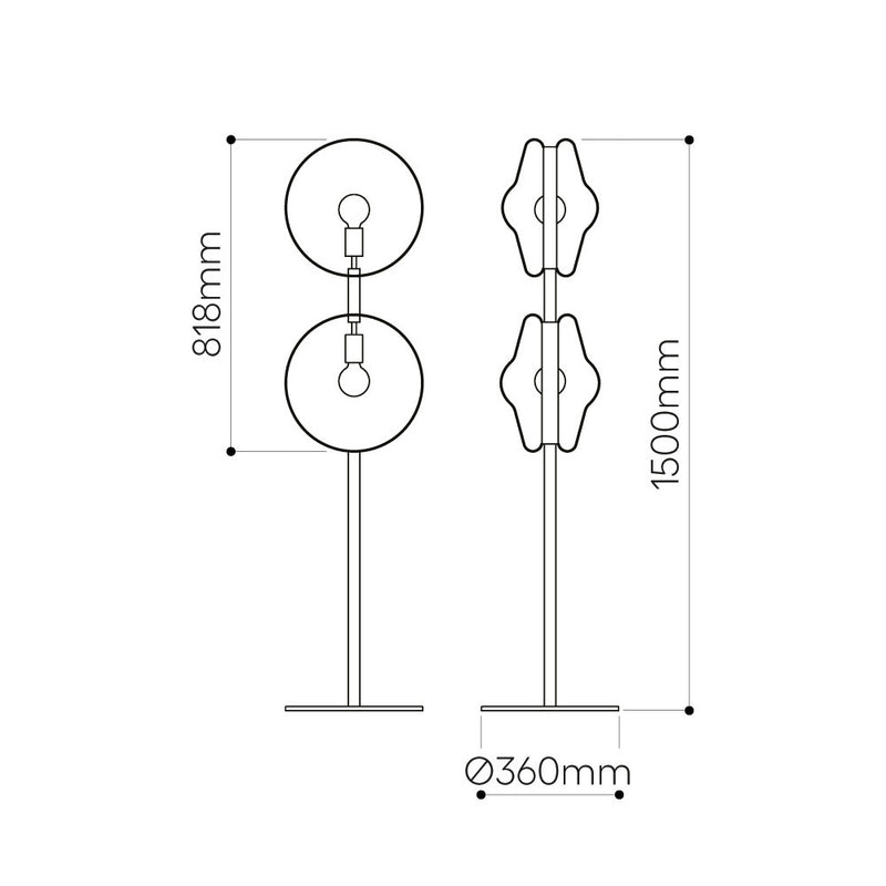Orbital Floor Lamp