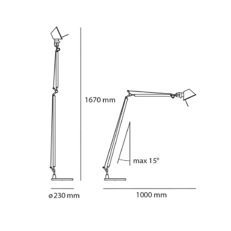 Tolomeo Floor Lamp