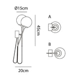 Cristalglob Wall Light