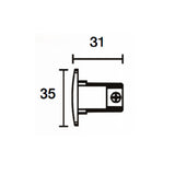 3 Circuit Track End Cap