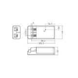 Tridonic LC 250mA 10W Phase Dim Driver