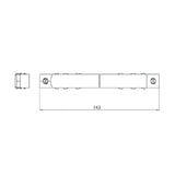 X_Trac Straight Connector