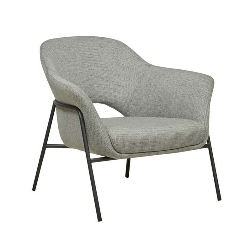 Vittoria Metal Leg Occasional Chair