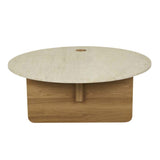 Natadora Pivot Marble Coffee Table