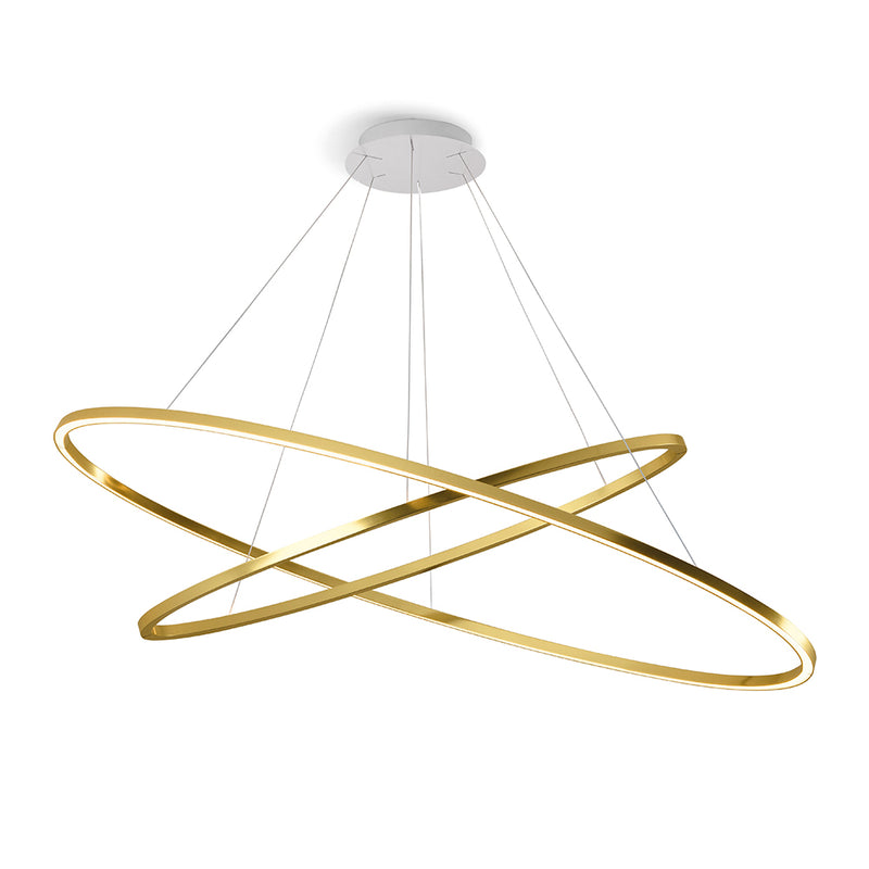 Ellisse Pendant Double