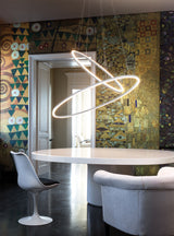 Ellisse Pendant Double