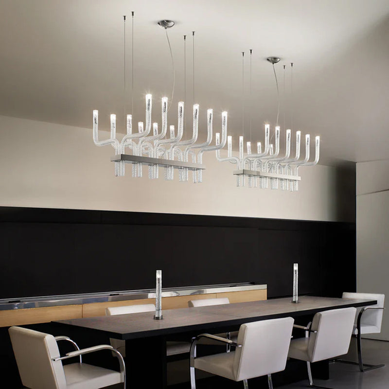 Stardust Rectangular Chandelier