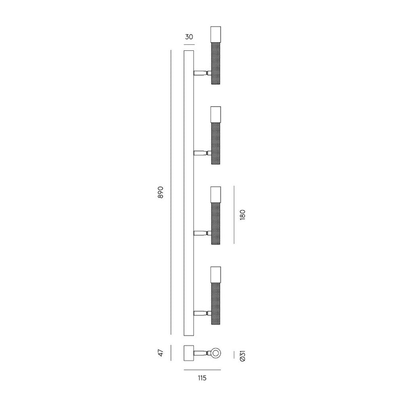 Ycro 4lt Ceiling Light