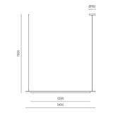 Coln Linear Pendant Light