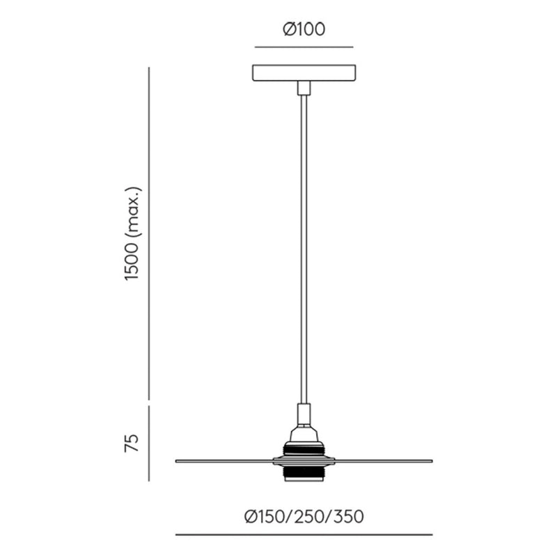 Disc Pendant Light