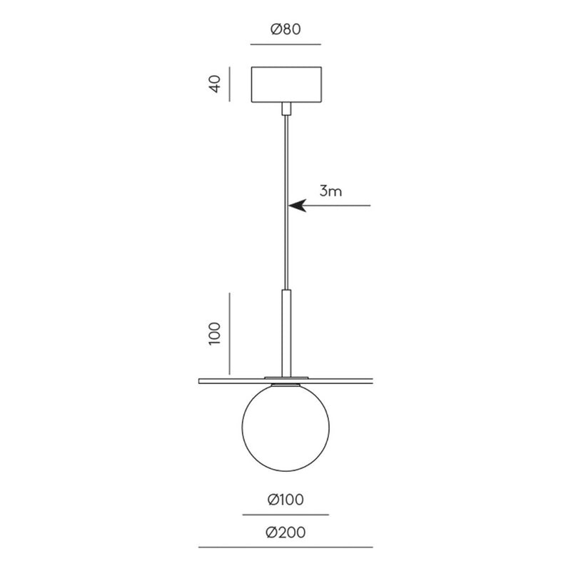 Miro Single Pendant Light