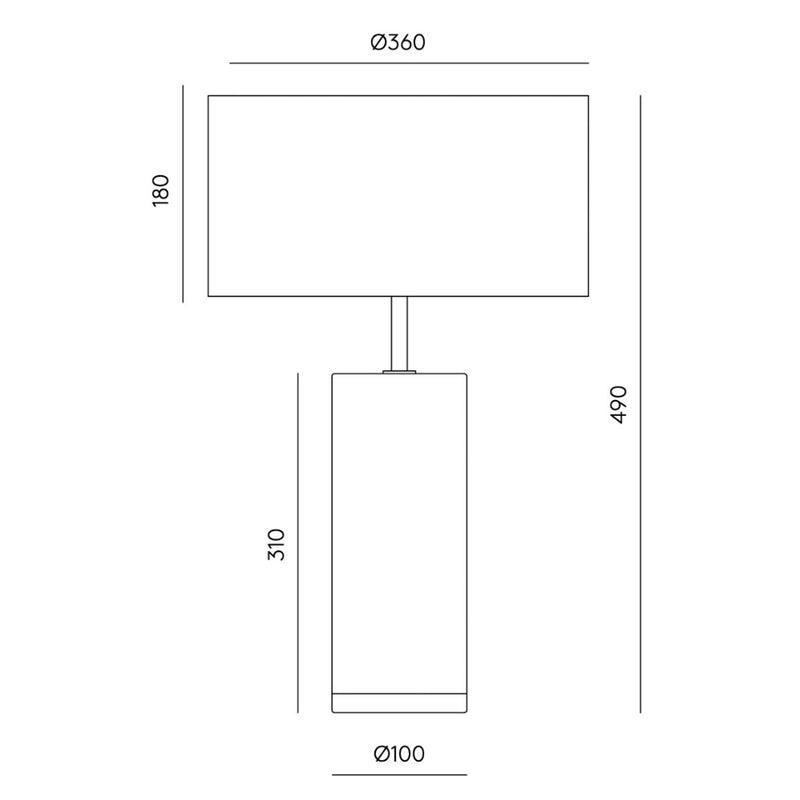 Cand Table Lamp