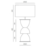 Metric Table Lamp