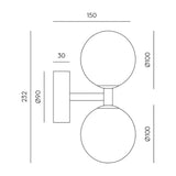 Dalt Wall Light