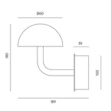 Dussa Wall Light