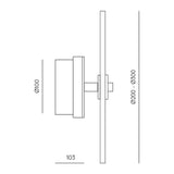 Sual Wall Light