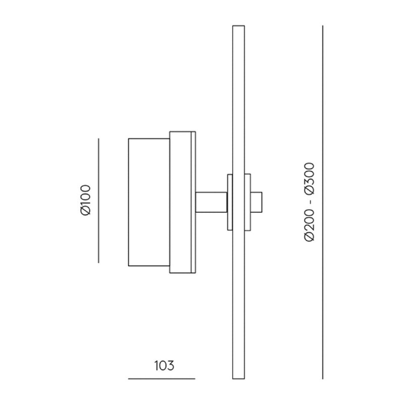 Sual Wall Light