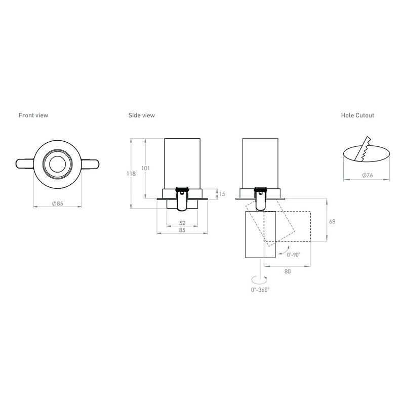 D700 Recessed Surface X Curve