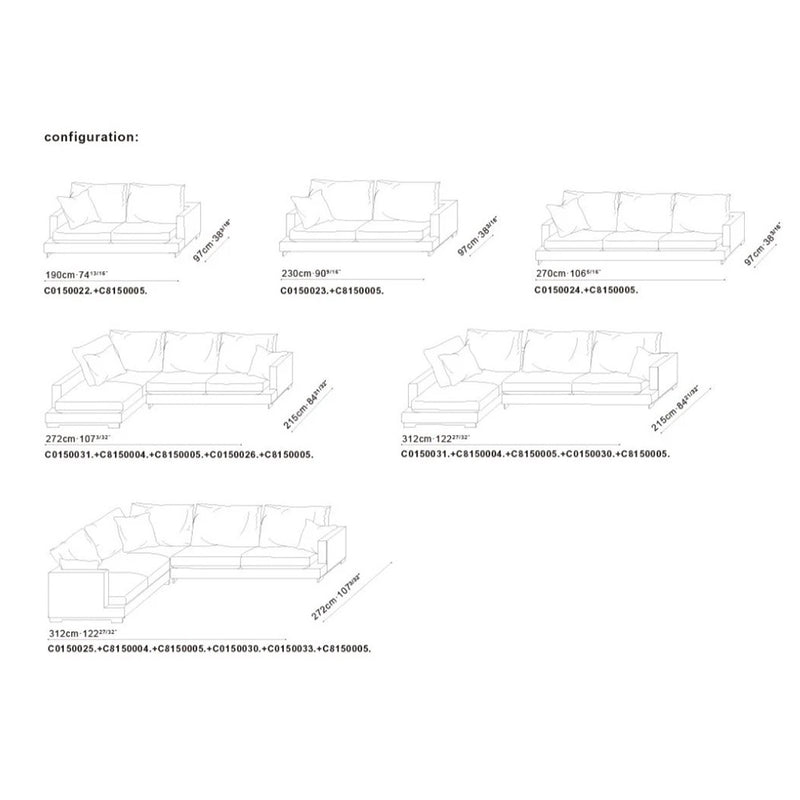 Lazytime Sofa - Three Seater Sofa (C0150003)