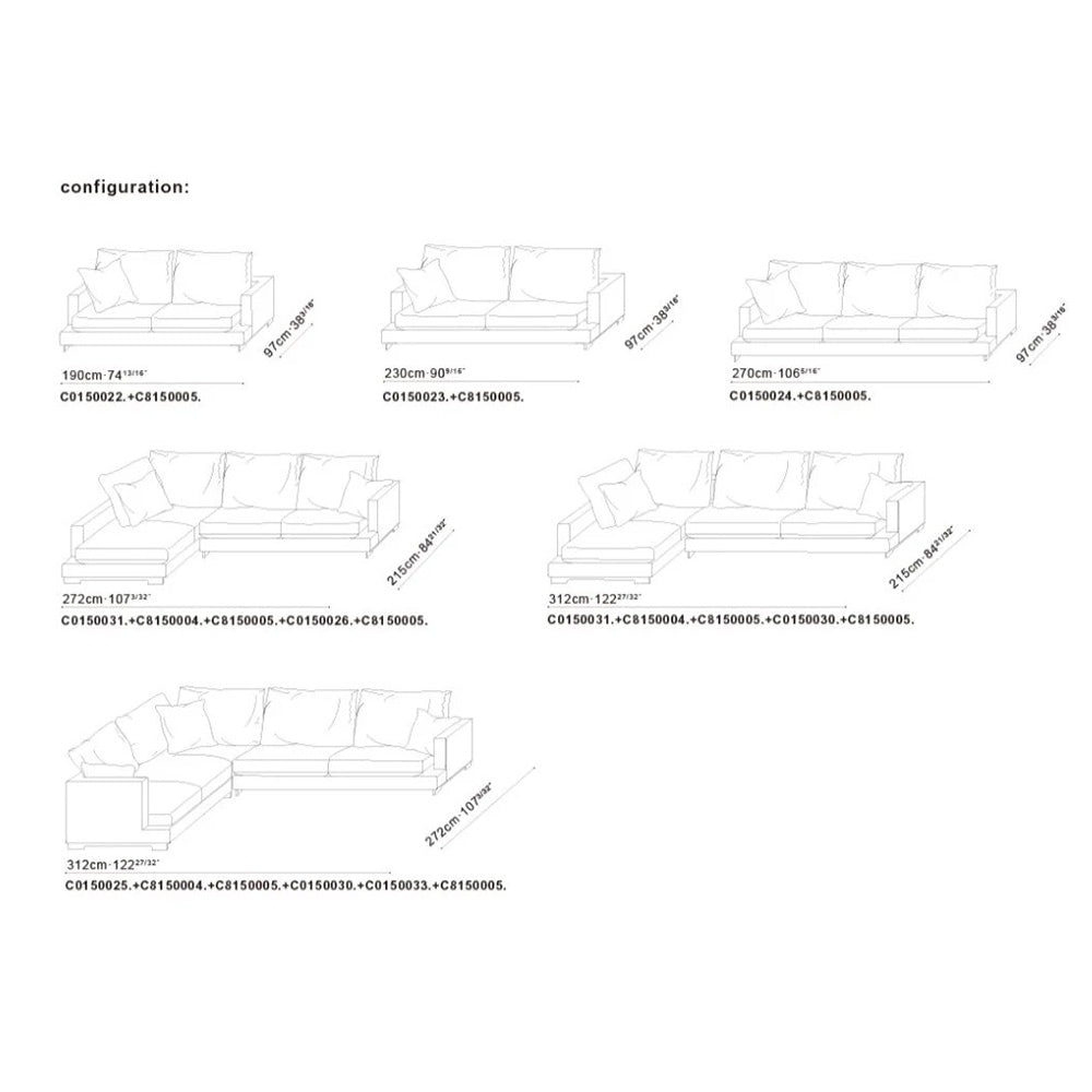 Lazytime Sofa - Three Seater Sofa (C0150004) – Inside Story Australia