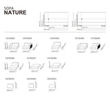 Nature Sofa - Ottoman (C01D0307)