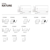Nature Sofa - Armless Sofa (C01D0303)