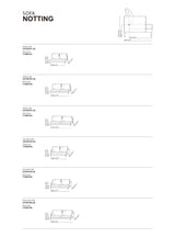 Notting Sofa - Armless Sofa (C01D0101)