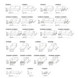 Wake Sofa - LAF Chaise (C01D0222)