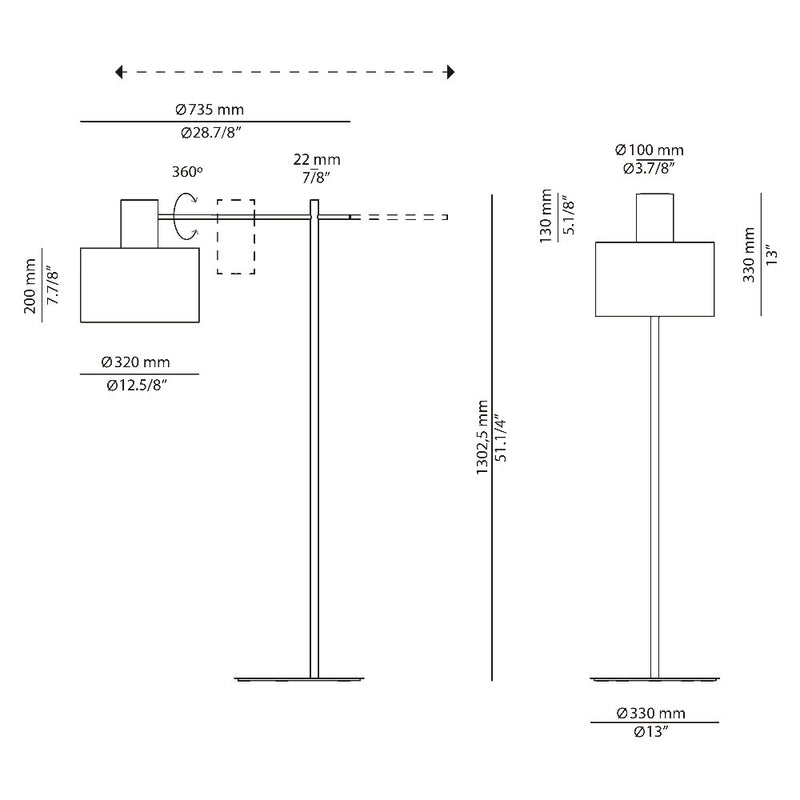 Cyls Floor Lamp