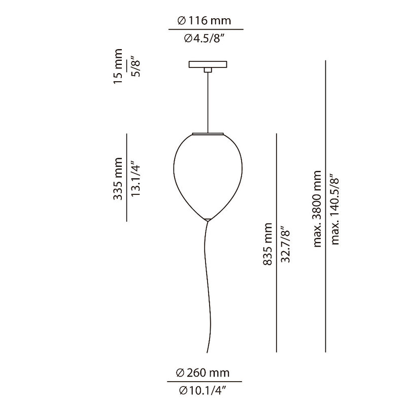 Balloon Pendant Light
