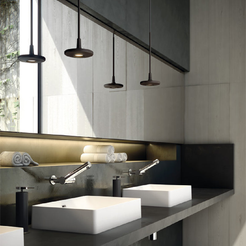 Button Single Pendant Light
