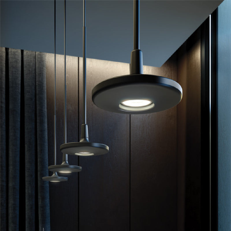 Button Single Pendant Light