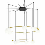 Circ T-3815 T-3816 Composition Chandeliers