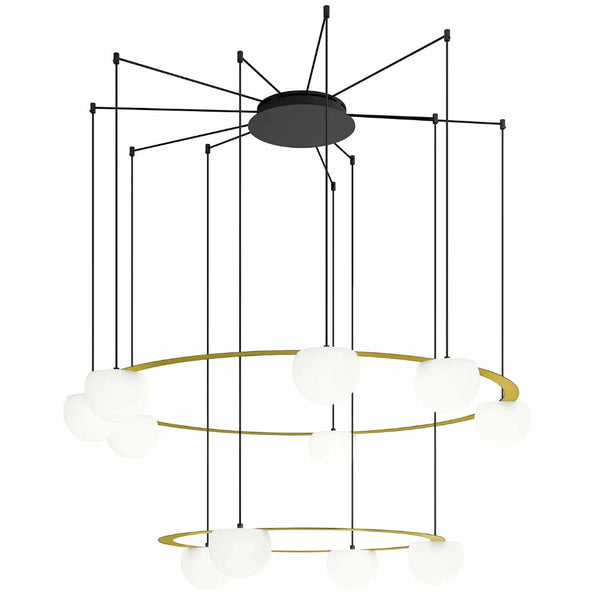 Circ T-3815 T-3816 Composition Chandeliers