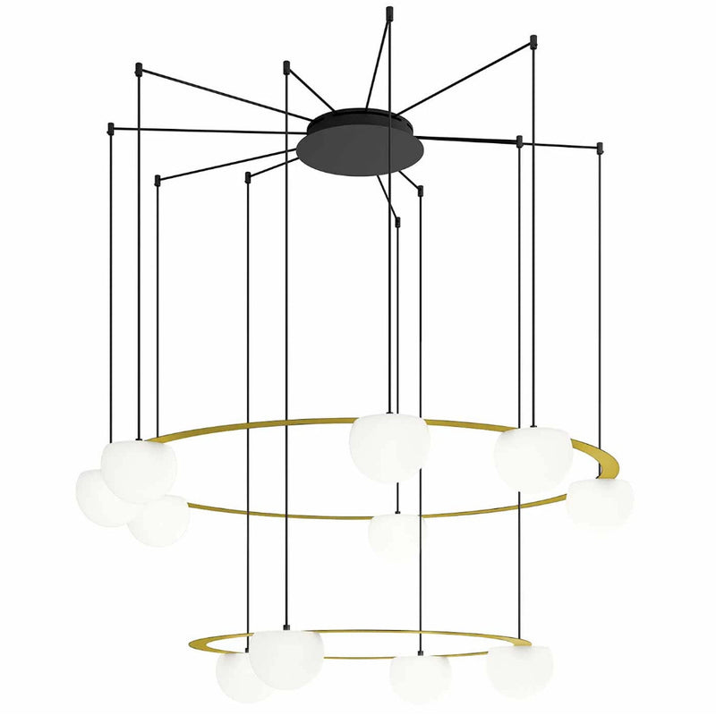 Circ T-3815 T-3816 Composition Chandeliers
