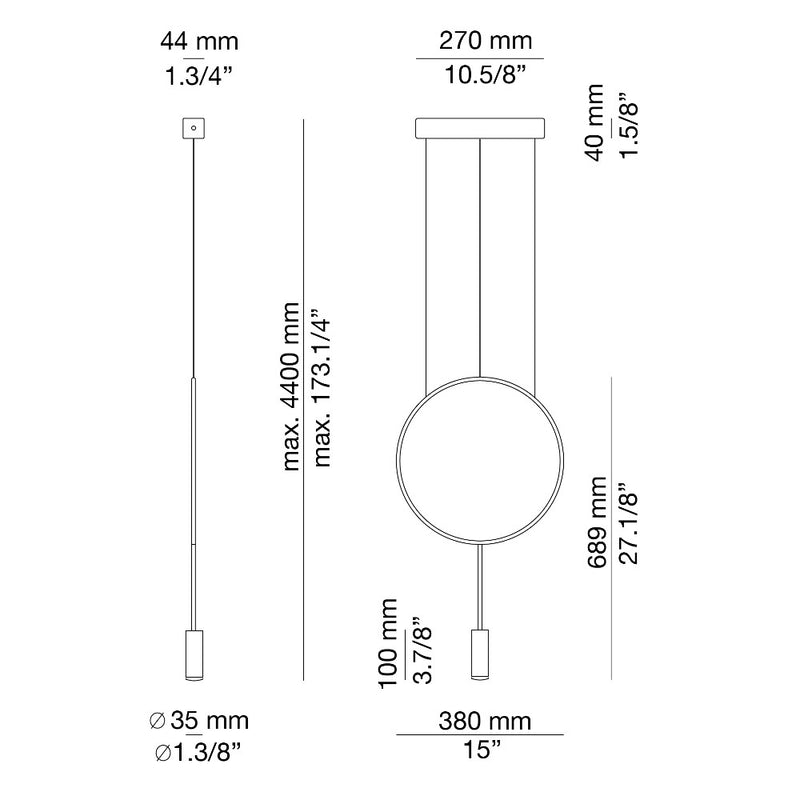 Revolta Single Pendant Light