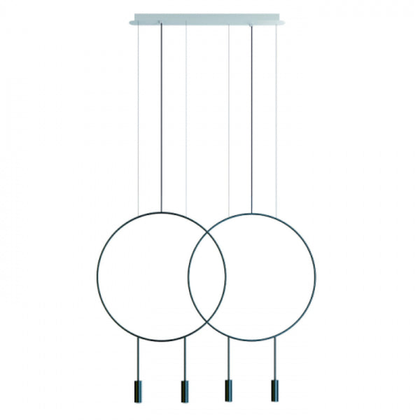 Revolta 2x Double Pendant Light