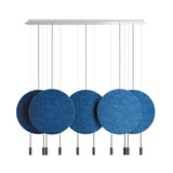 Revolta 5x Double Pendant Light
