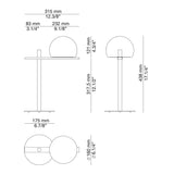 Circ M-3728 Table Lamp