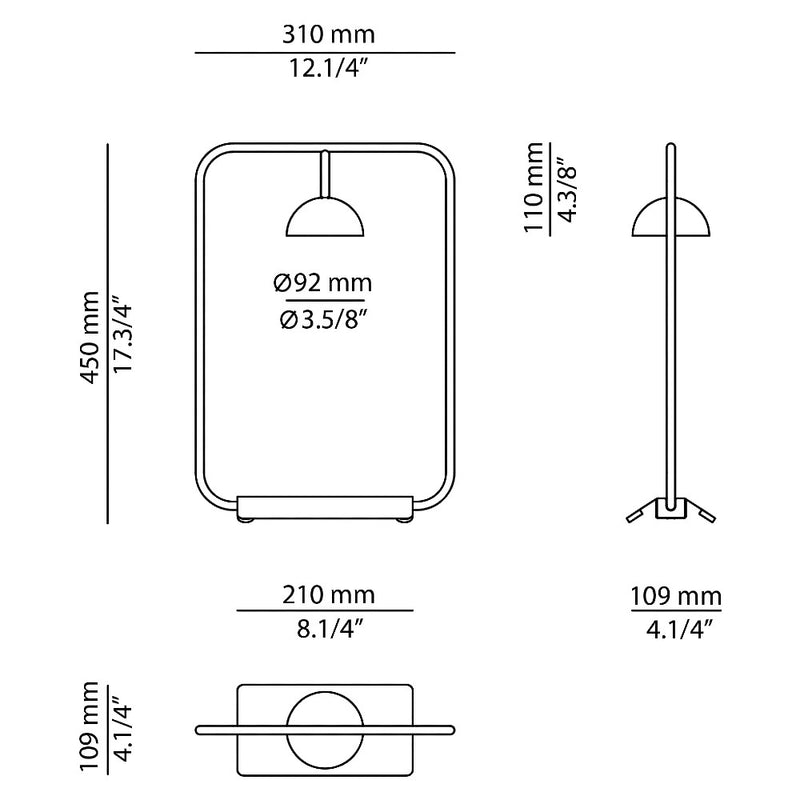 Cupolina Table Lamp